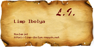 Limp Ibolya névjegykártya